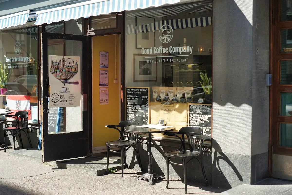 BookNoFees: Cafetería – The Good Coffee Company – Helsinki – The Good Coffee Company, foto 1