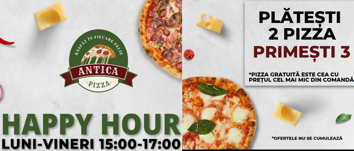 BookNoFees: Restaurante – Antica Pizza – Bucharest – Pizza Antigua, foto 1