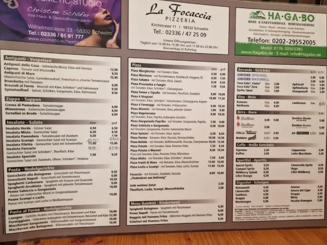 BookNoFees: Restaurante – La Focaccia Pizzeria – Schwelm – La Focaccia Pizzería, foto 3