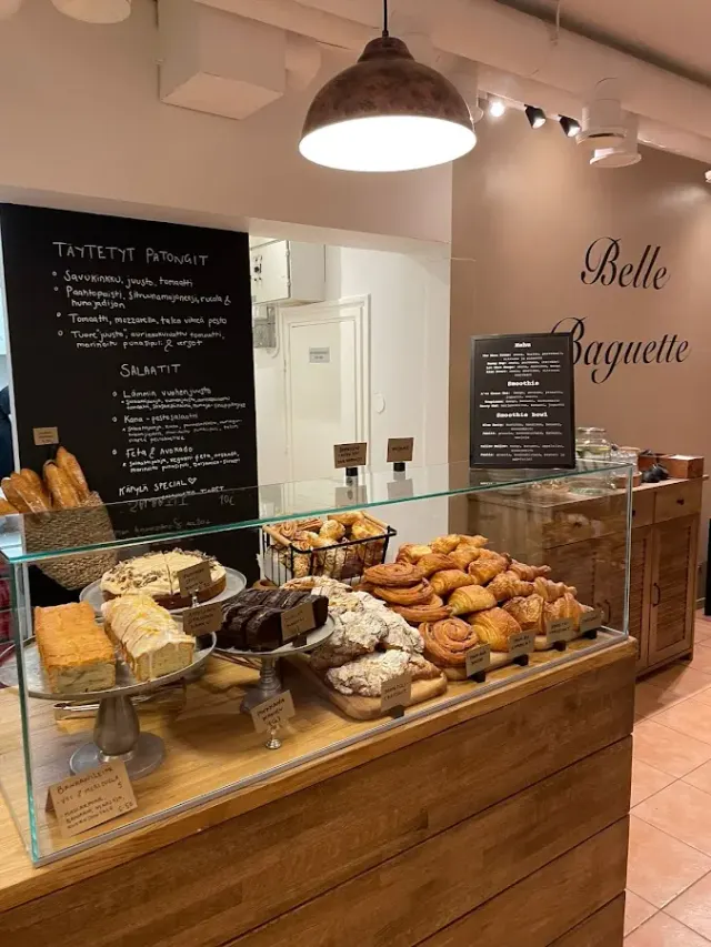 BookNoFees: Cafetería – Belle Baguette – Helsinki – Hermosa baguette, foto 3