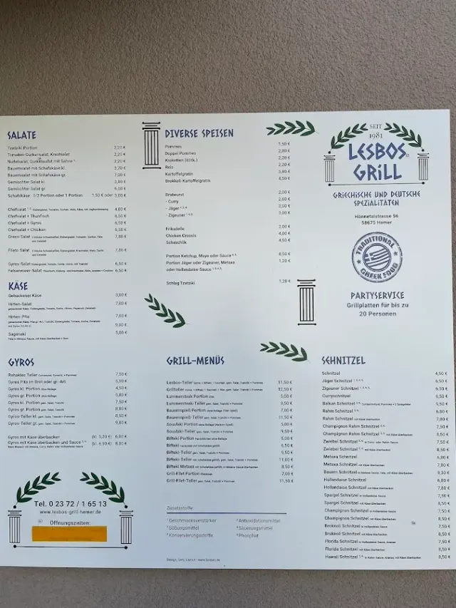 BookNoFees: Bar de tapas – Imbiß Lesvos Grill – Hemer – Comida rápida Lesvos Grill, foto 2