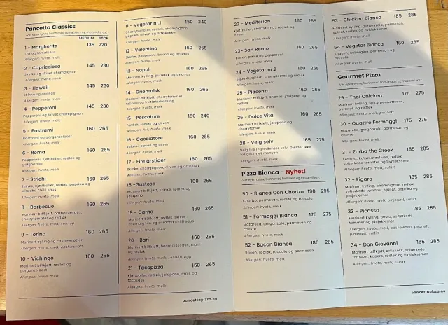 BookNoFees: Restaurante – Pizza Pancetta – Oslo – Pizza de panceta, foto 3