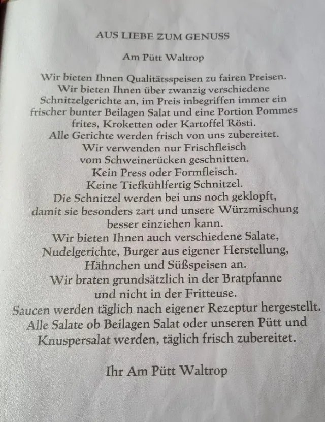 BookNoFees: Restaurante – Am Pütt – Waltrop – Mi pozo, foto 3