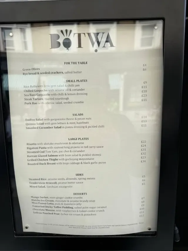 BookNoFees: Restaurante – Botwa restaurant Notting Hill – London – Restaurante Botwa en Notting Hill, foto 2