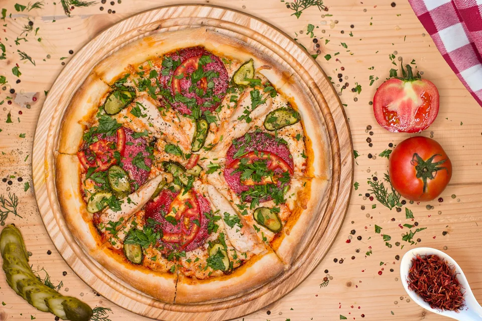 BookNoFees: Foto de ejemplo: Pizza